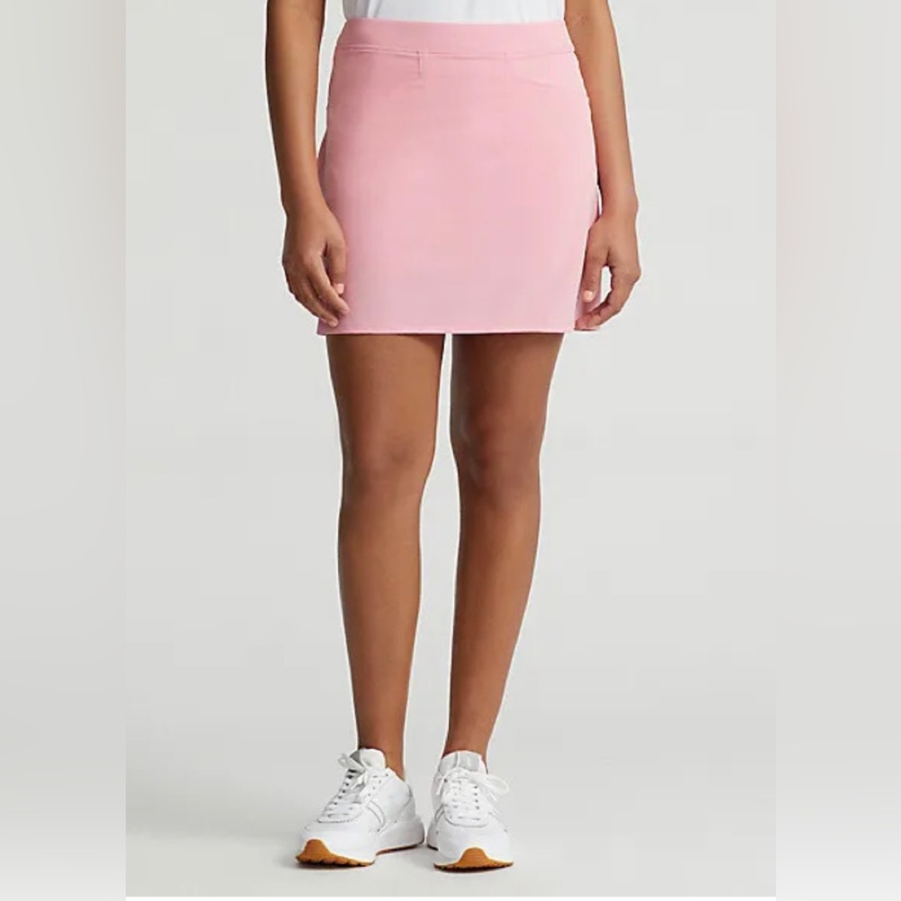 Ralph Lauren RLX GOLF Stretch Back Pleated 17" Skort Concept Pink